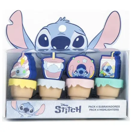 Stitch Zestaw 4 mini zakreślaczy Food zdjęcie produktu