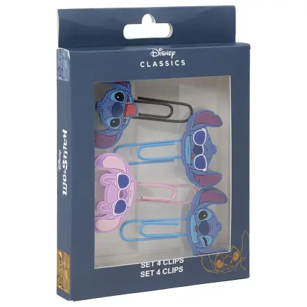 Lilo and Stitch Glasses Paper Clip Zestaw 4 sztuk zdjęcie produktu