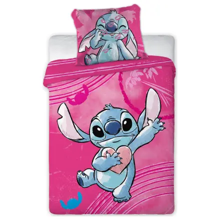 Stitch Heartbeat Poszewka na kołdrę dla maluchów zdjęcie produktu