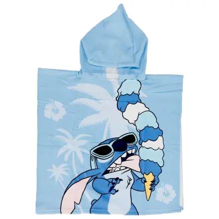 Lilo and Stitch Ręcznik Plażowy Poncho z Motywem Lody Ice Cream 55x110 cm zdjęcie produktu