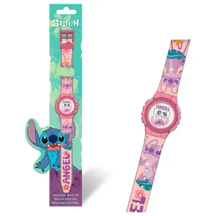 Stitch Pink Angel cyfrowy zegarek zdjęcie produktu