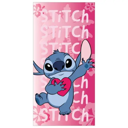 Ręcznik Stitch Różowe Serce zdjęcie produktu