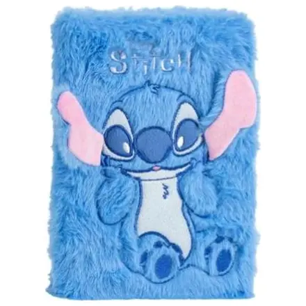 Stitch Smiley Premium futrzany Notatnik Rozmiar A5 zdjęcie produktu
