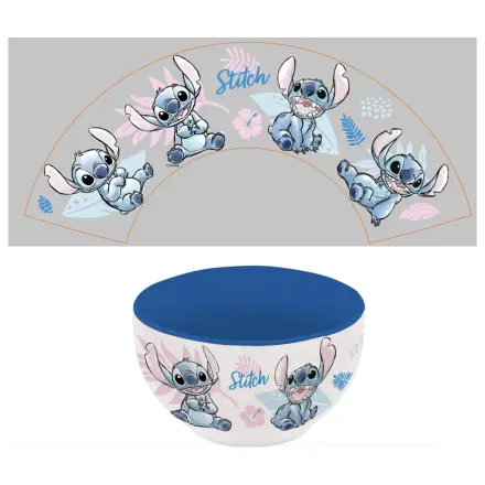 Stitch Akwarela Niebieska Ceramiczna Miska zdjęcie produktu