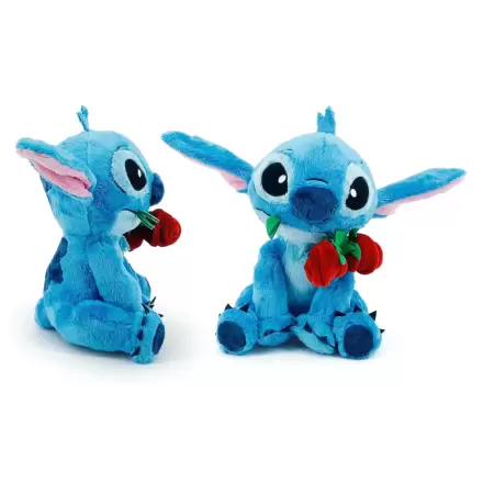 Pluszowy Stitch z Różą 25cm zdjęcie produktu
