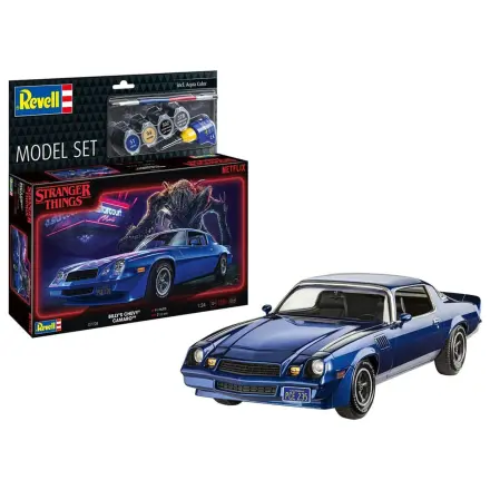 Stranger Things Model Kit Set 1/25 Chevy Camaro Z/28 (Aqua Color) 19 cm zdjęcie produktu