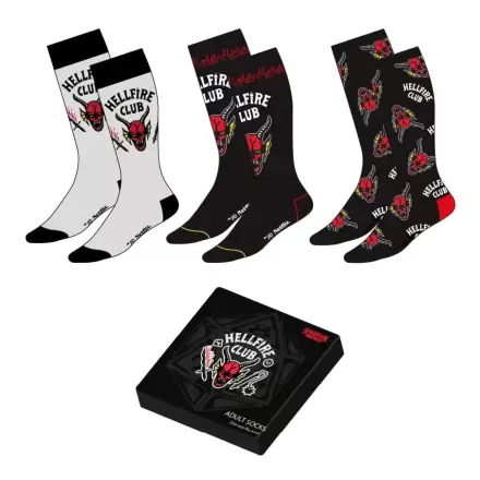 Stranger Things pack 3 pary skarpet assorted adult zdjęcie produktu