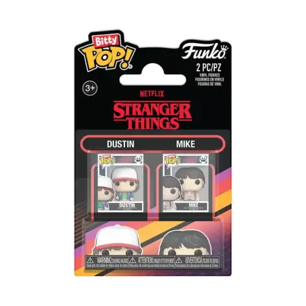 Stranger Things Bitty Funko POP! Winyl Figurka 2-Pak Dustin i Mike zdjęcie produktu