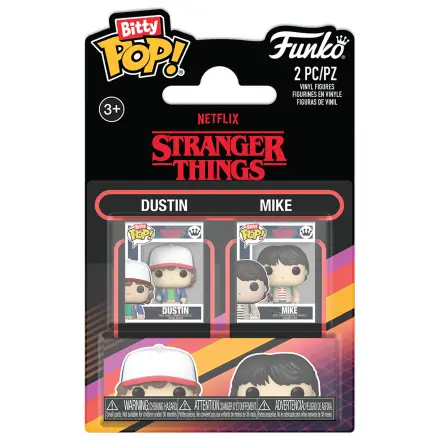 Stranger Things Bitty Funko POP! Winyl Figurka 2-Pak Dustin i Mike zdjęcie produktu