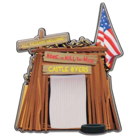 Stranger Things Pin Badge Castle Byers Edycja Limitowana zdjęcie produktu