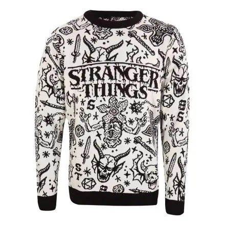 Stranger Things Kolaż Świąteczna bluza z kapturem zdjęcie produktu