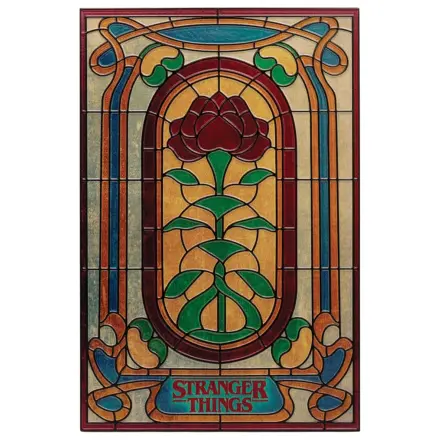Stranger Things Resin Plaque Creel House Stained Glass Window zdjęcie produktu