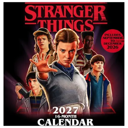 Stranger Things Kalendarz 2027 30 x 30 cm zdjęcie produktu
