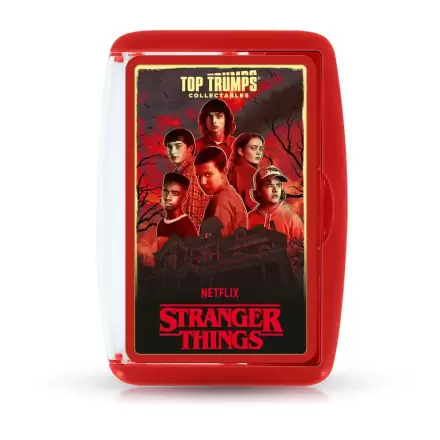 Gra karciana Stranger Things Top Trumps Collectables *Wersja niemiecka* zdjęcie produktu