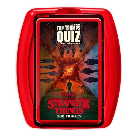 Stranger Things Gra karciana Top Trumps Quiz *Wersja niemiecka* zdjęcie produktu