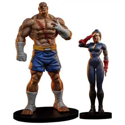 Street Fighter Street Jam Statuetki 1/10 Sagat & Juli 24 cm zdjęcie produktu