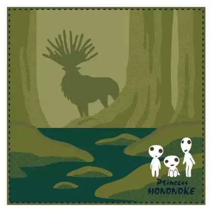 Studio Ghibli Mini Ręcznik Princess Mononoke Shadow of the Deer God 25 x 25 cm termékfotója