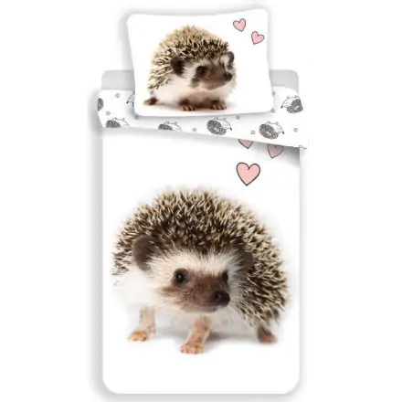 Poszwa na kołdrę Jeż 140×200 cm, 70×90 cm zdjęcie produktu