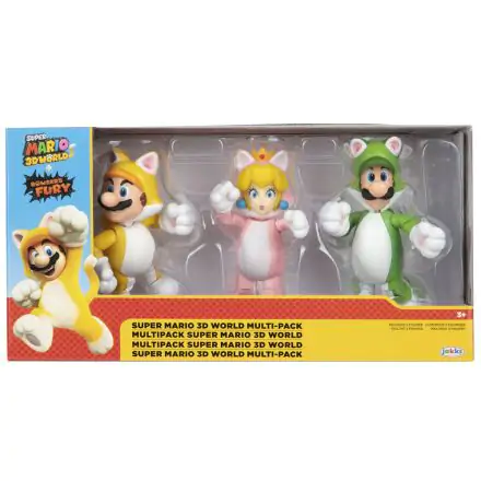 Super Mario Bros zestaw 3 figurek 10 cm termékfotója