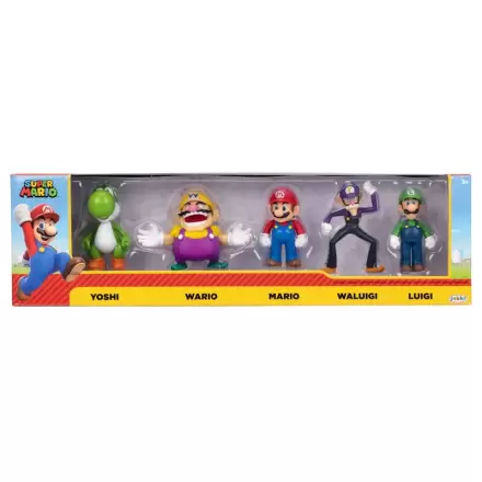 Super Mario Bros blister 5 figurek 6 cm zdjęcie produktu