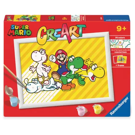 Super Mario Bros CreArt Zestaw do malowania zdjęcie produktu