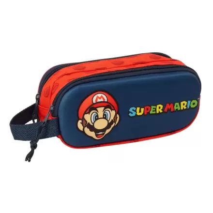 Super Mario Bros podwójny 3D piórnik zdjęcie produktu