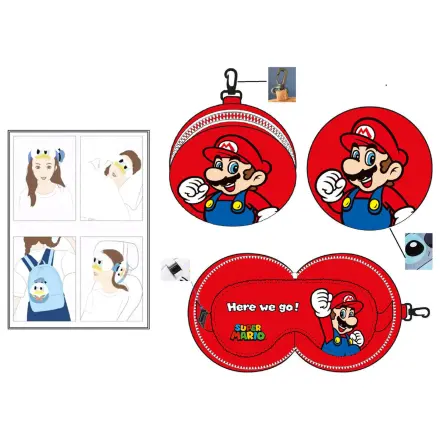 Poduszka podróżna Super Mario Bros + maska zdjęcie produktu