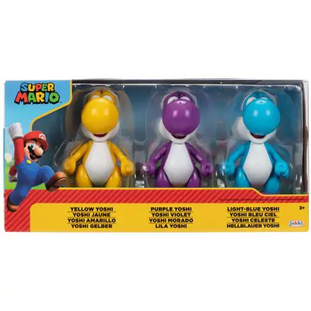 Super Mario Bros Yoshi pack 3 figurki 10cm zdjęcie produktu