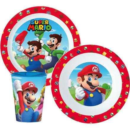Zestaw naczyń Super Mario, zestaw z micro plastiku zdjęcie produktu