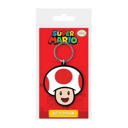 Super Mario Gumowy Brelok Toad 6 cm zdjęcie produktu