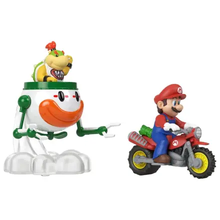 Super Mario Hot Wheels Die-Cast Pojazdy Zestaw 2 sztuk 1/64 Mario & Bowser Jr. zdjęcie produktu
