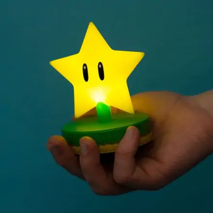 Lampka Super Mario Icon Light Super Star (V2) termékfotója