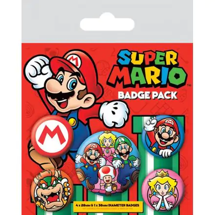 Super Mario przypinki buttons 5-Pack zdjęcie produktu
