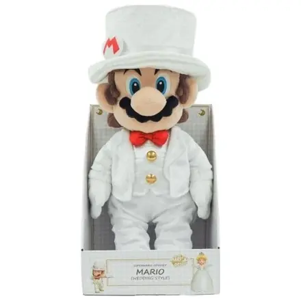 Super Mario Pluszowa Figurka Mario Wedding 39 cm zdjęcie produktu