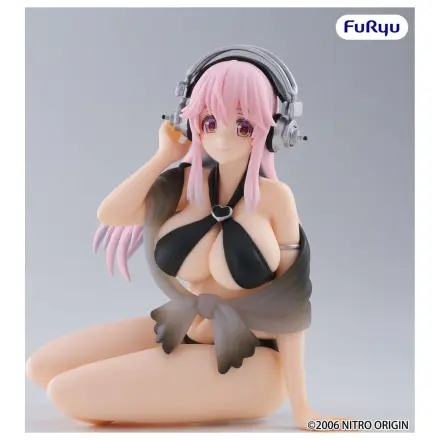 Super Sonico Noodle Stopper PVC Statuetka Super Sonico Swimsuit Black Color Ver. 10 cm zdjęcie produktu