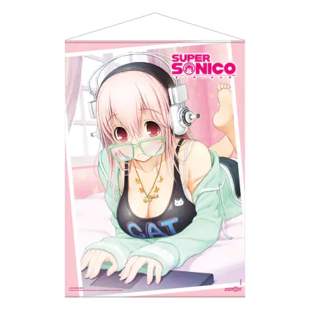 Super Sonico Wallscroll Super Sonico z Laptopem 50 x 70 cm termékfotója