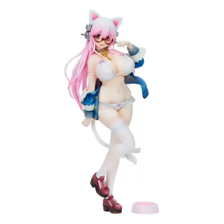 Super Sonico PVC Statuetka Super Sonico Biały Kot Wer. 27 cm zdjęcie produktu