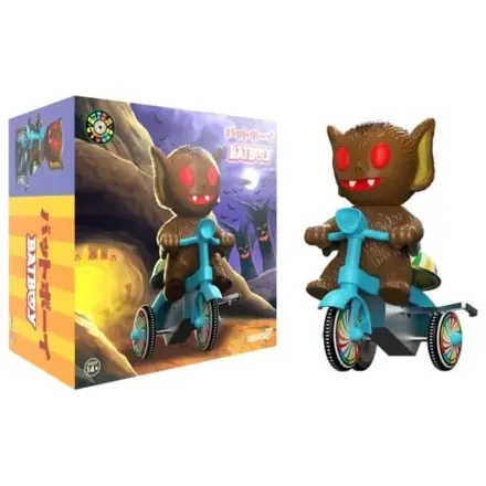 Super7 Super Cycles Pojazd Bat Boy (brązowy z niebieskim trójkołowcem) zdjęcie produktu