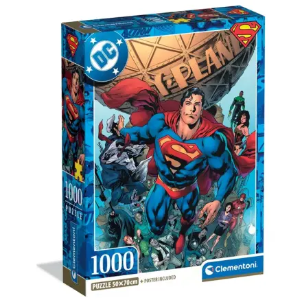 Superman Planet 1000-elementowe puzzle Compact zdjęcie produktu