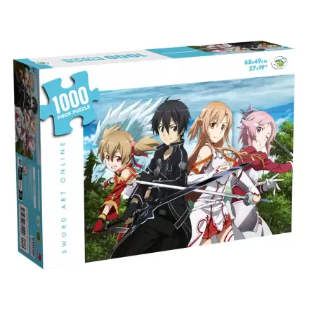 Sword Art Online Puzzle z bohaterami (1000 elementów) termékfotója