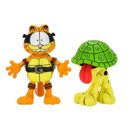 Teenage Mutant Ninja Turtles (Archie Comics) x Garfield Zestaw 2 figurek Ultimate Garfello & Odie 10 cm zdjęcie produktu