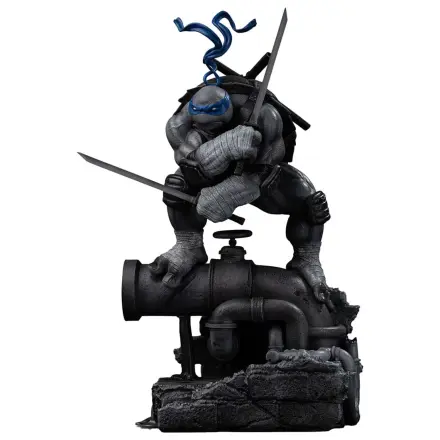 Teenage Mutant Ninja Turtles Art Scale Statua 1/10 Leonardo Black and White Variant 26 cm zdjęcie produktu