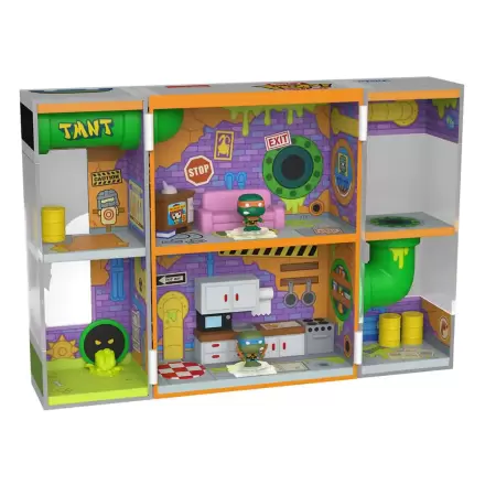 Żółwie Ninja Bitty Funko POP! Bitty Box Display z 2 Figurkami Vinyl Sewer Lair zdjęcie produktu