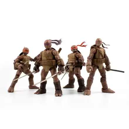 Teenage Mutant Ninja Turtles BST AXN Figurki Akcji 4-Pack Zombie Turtle (IDW Comics) 13 cm termékfotója