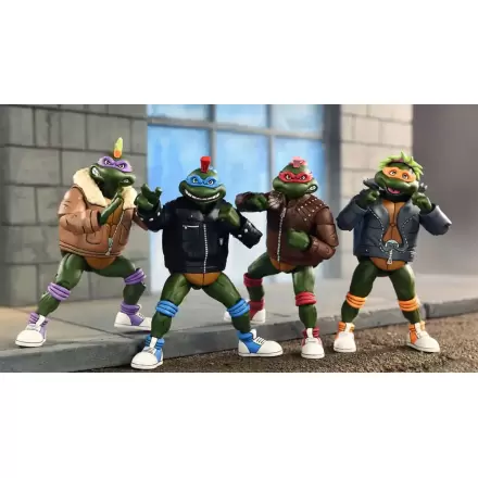 Żółwie Ninja (Cartoon) Figurki Akcji 4-Pack Punk Turtles 18 cm termékfotója