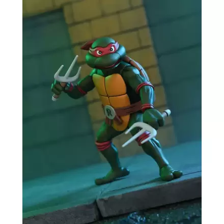 Żółwie Ninja (wersja animowana) Figurka Akcji Ultimate Raphael VHS 18 cm termékfotója