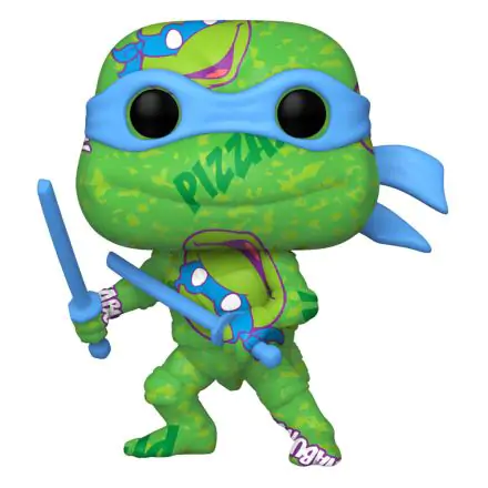 Żółwie Ninja Wojownicze Teenage Mutant Ninja Turtles POP! Artist Series Figurka Vinyl Leonardo 9 cm termékfotója