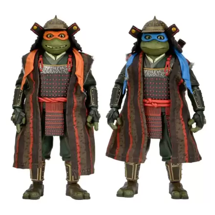 Teenage Mutant Ninja Turtles III Figurki Akcji 2-Pack Leonardo & Michelangelo 18 cm termékfotója