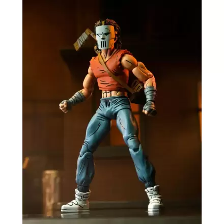 Żółwie Ninja (Mirage Comics) Figurka Akcji Casey Jones w czerwonej koszulce 18 cm termékfotója