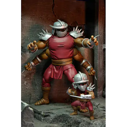 Żółwie Ninja (Mirage Comics) Figurka Akcji Shredder Clone & Mini Shredder (Deluxe) 18 cm termékfotója